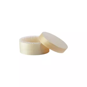 Wood Box M Caissette et Couvercle 30cl Ø110 x h45mm passe au four jusqu a 200 degrés Bois/Papier PET
